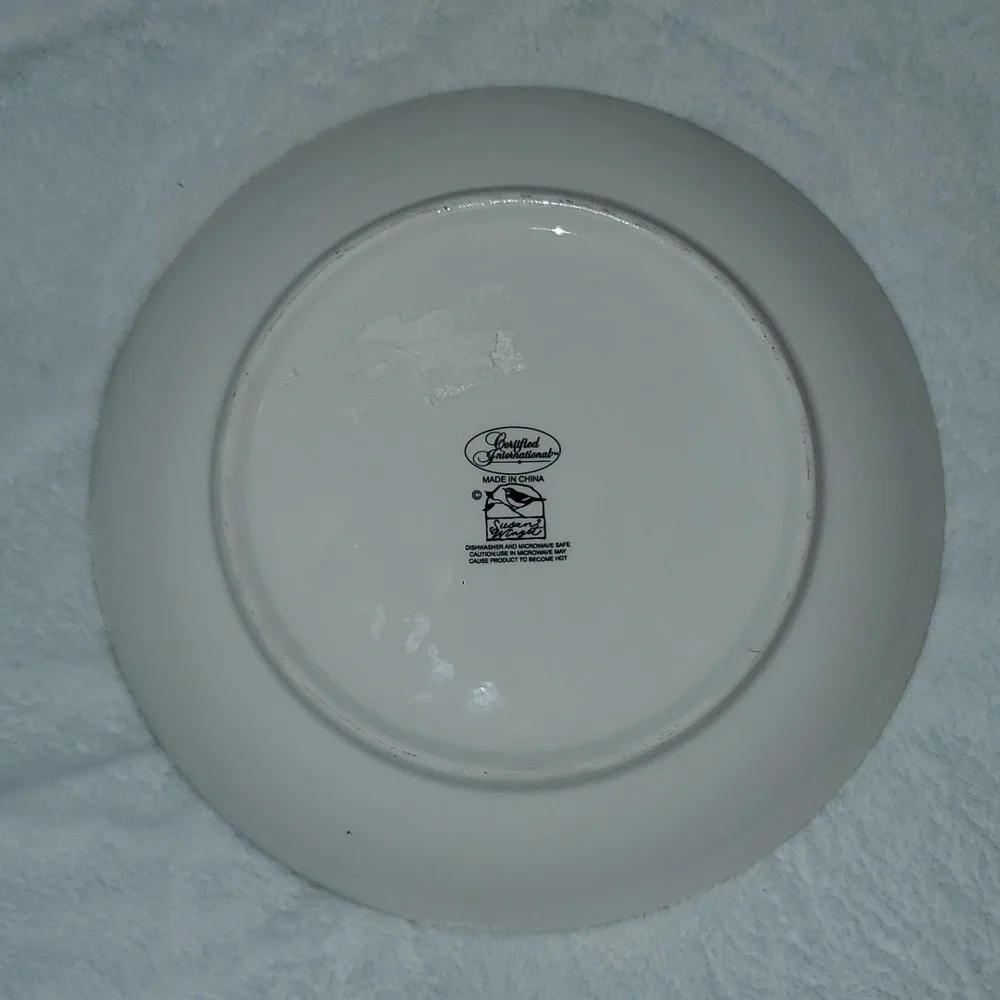 Certified International Susan Winget Nutcracker Plate